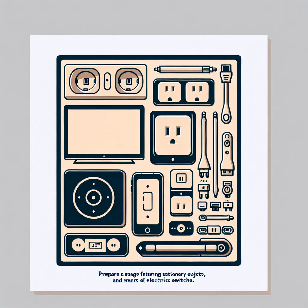 Nowoczesne gniazdka i inteligentne włączniki w stylu Karlik Mini